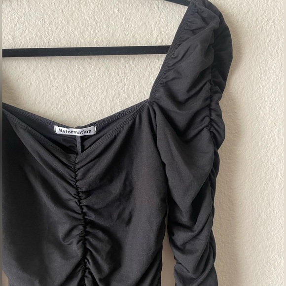 REFORMATION ESRA LONG SLEEVE TOP - Picture 3 of 8